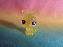 Littlest Pet Shop Moondust Friends Glitter Translucent Yellow Fairy #2815 - £4.73 GBP