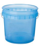 LEAKTITE 3GLTB 3-1/2-Gallon Blue Plastic Pail - $36.43 CAD