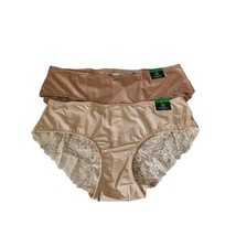 INC International Concepts  Size Large Set of 2 Lace Back Hipster Panties - $9.90