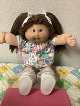 Vintage Cabbage Patch Kid Girl Brown Hair Brown Eyes Head Mold #5 OK Factory ‘85 - $175.00