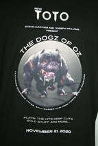 Toto The Dogz Of Oz 2020 Livestream Concert T-SHIRT M Steve Lukather Rare Band - £19.73 GBP