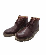 Clarks Barnes Lace Brown  Boots Size 8.5 - $98.99