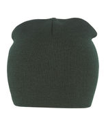 Solid Winter Plain Short Benies Color Forest Green - £9.37 GBP
