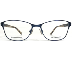 Liz Claiborne Eyeglasses Frames L617 0DA4 Blue Brown Tortoise Cat Eye 53-16-130 - £21.96 GBP