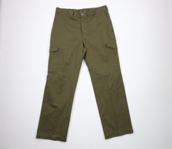 Vintage 70s Mens 36x31 Boy Scouts of America Wide Leg Bell Bottoms Uniform Pants - $74.20