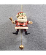 Jim Shore Santa Pull String Articulated Christmas Ornament Rudolph Tradi... - $35.02 CAD