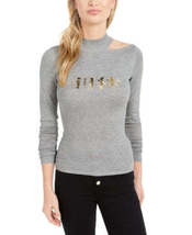 Guess Women&#39;s Metallic Logo Sweater, Size XS - £25.57 GBP