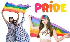 Rainbow Pride 4x6 Inch Stick Flag - $3.99