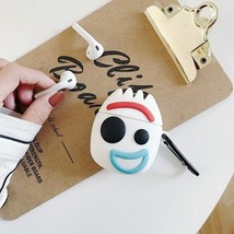 Cartoon Toy Story Forky Airpods Silicone Case Protective Cover For Apple Airpod - £6.38 GBP