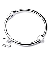 Mother Daughter Round Bangle Set - £23.97 GBP