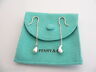 Tiffany & Co Teardrop Earrings Dangling Hoops Studs Peretti Love Gift Pouch Cool - $468.00