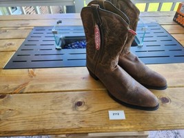 Laredo Men&#39;s Birchwood Tan Leather Boot 68452 Sz 17.0 - £109.86 GBP