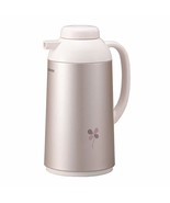 ZOJIRUSHI Thermos Keep warm Keep cold Glass 1.0L Silver Pink AG-LB10 Fro... - £39.19 GBP