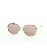 Vtg 60s Mid Century Modern Metzler Clear Acetate Round Mom Sunglasses Gl... - €42,59 EUR