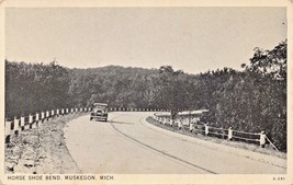 Muskegon Michigan-Horse Shoe Bend-Phototon Postcard 1920s-
show original titl... - £7.06 GBP