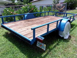 2008 ProLine Custom Flatbed  Utility Trailer 8&#39;x12&#39; used - $27,399.47 MXN