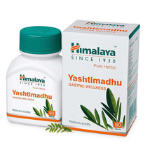 Himalaya Herbals Yashtimadhu 60 Tablets | Pack of 1,2,3,4,5,6,8,10,12,15,20 - $12.42+