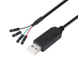 DTech USB to TTL Serial 3.3V Adapter Cable TX RX Signal 4 Pin 0.1 inch P... - £21.93 GBP
