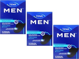 TENA Men Protective Shield Extra Light Bladder Weakness Pads for Men 3 Pack (3 P - £33.44 GBP