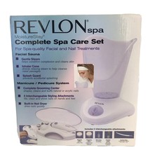 NEW Revlon Spa-MoistureStay-Complete Spa Care-Facial Sauna,Manicure/Pedicure Set - £47.48 GBP