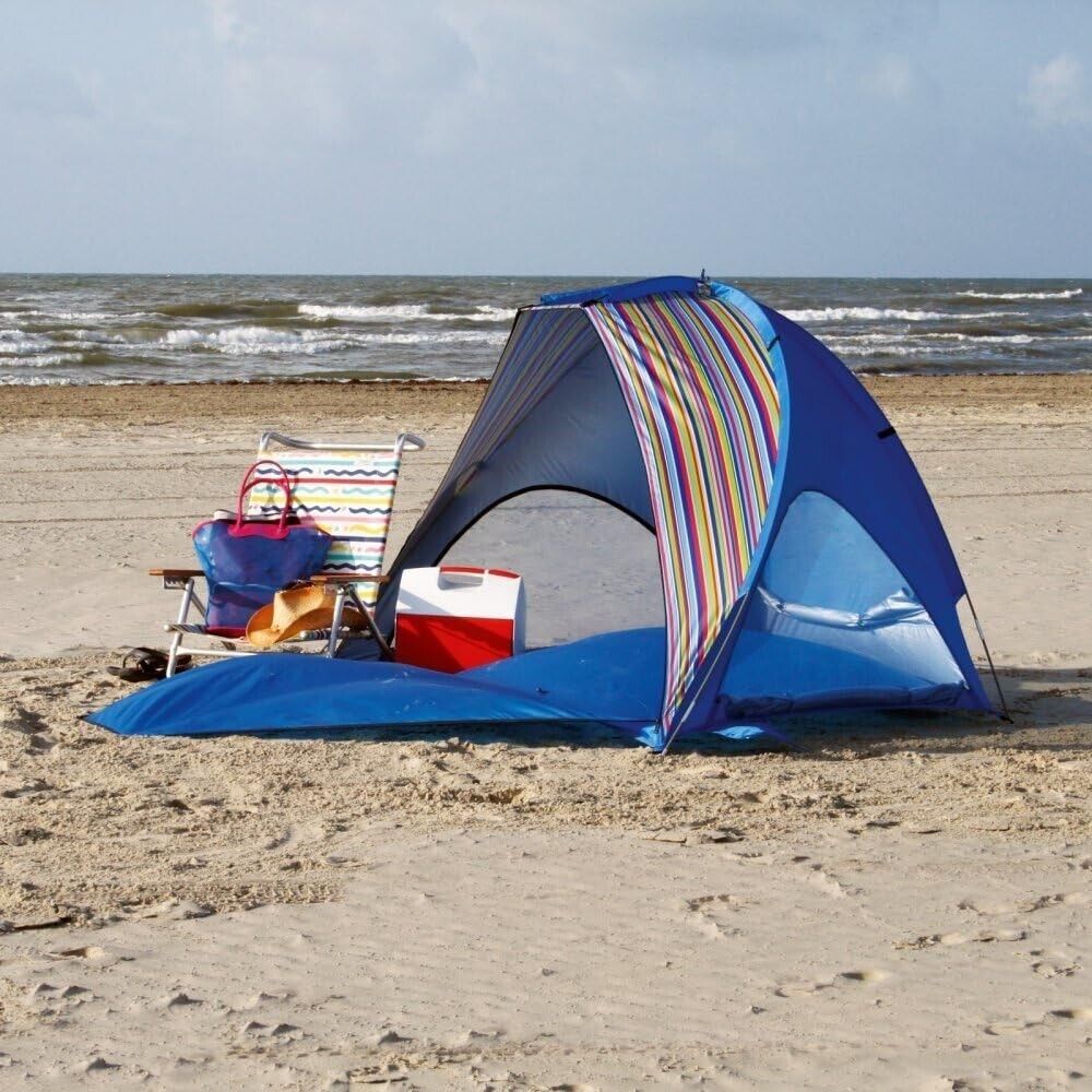 NEW TEXSPORT Caribe Cabana UV Sun Shelter Beach Tent - $27.55