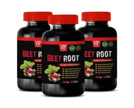 blood pressure pill - BEET ROOT - immune support vitamins 3 BOTTLE - $47.64