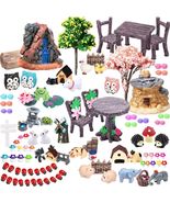 Selected 108 Pcs Fairy Garden Accessories Fairy Garden Kit Miniature Fig... - $20.21