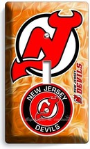 New Jersey Devils Hockey Team Njd 1GANG Light Switch Wall Plate Sport Room Decor - £9.58 GBP