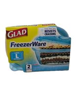 Glad Freezerware Food Storage Containers, Large Rectangle Food Storage - $327.01 MXN