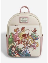 Loungefly Disney Princess Sketch, Belle, Jasmine, Moana, Tiana  Mini Bac... - £101.68 GBP