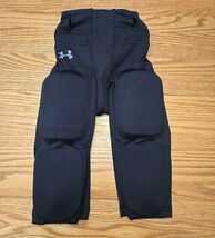 Under Armour NWT Football Pants Youth Boys Sz Medium Black Padded Compre... - $34.65