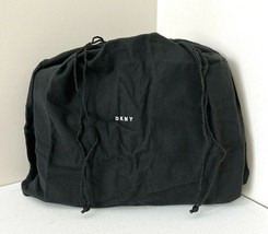 New DKNY Drawstring Dust bag size 19&quot; x 15&quot; Black. Free shipping - £18.50 GBP