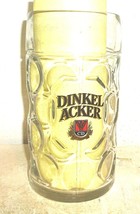 Dinkelacker Stuttgart CD 1L Masskrug German Beer Glass - $19.95