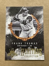 2017 Diamond Kings Heritage Collection #HC-8 Frank Thomas Chicago White Sox - £1.80 GBP