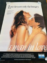 Movie Theater Cinema Poster Lobby Card vtg 1987 Man In Love Greta Scacch... - $39.55