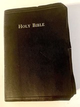 Holy Bible Self-Pronouncing Authorized King James Version Vintage Undated - £17.22 GBP