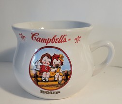 2000 Campbells Soup Mug/Bowl 4&quot; Tall VTG - £11.97 GBP