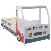Children&#39;s Police Car Bed with Desk 90x200 cm - $217.80