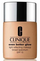 Clinique Even Better Glow Light Reflecting Makeup Foundation WN 124 Sien... - $32.68