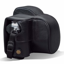 Mg1932 Ever Ready Leather Camera Case Compatible With Olympus Om-D E-M10 Mark Iv - £72.37 GBP