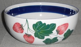 Dansk Berries Pattern Strawberry Serving Bowl - £22.89 GBP