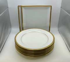 Charter Club GRAND BUFFET GOLD 6x Salad Plates plus 2x Square Salad Plates - £78.30 GBP