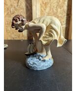 Antique Girl Figure statue Gift Child Sailing Ship Model Marine Nautical - €24,70 EUR