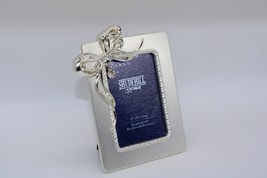 Shudehill Silver Plated Photo Frame with Bow &amp; Diamante Pendant - $6.66