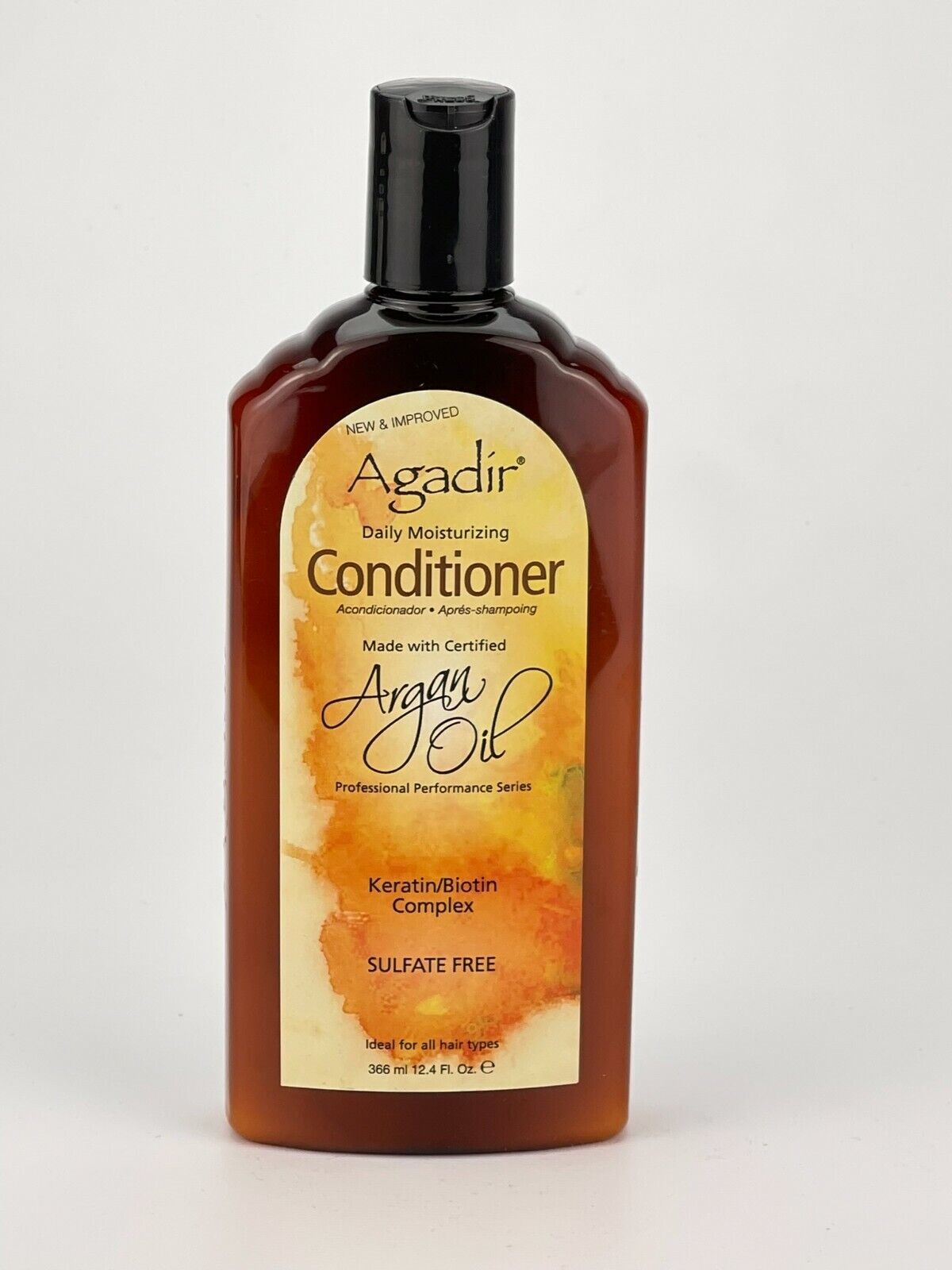 Agadir Argan Oil Moisturizing Conditioner Keratin Biotin Sulfate Free 12oz New - $12.55