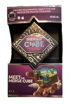 Meet The Merge Cube AR/VR Virtual Apps &amp; Games IPhone Android Holographic Fun - £6.62 GBP