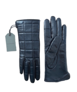 ALL SAINTS Andra Quilter Leather Gloves Black ( XS ) - $1,867.65 MXN