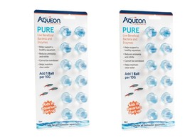 Aqueon PURE Bacteria Supplement, 12 Pack, 10 Gallon Pack of 2 Exp 07/2024 - £23.73 GBP