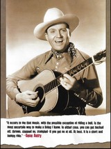 Gene Autry Signature Martin D-45 acoustic guitar + 1933 Selmer-MacCaferri pin-up - £3.38 GBP