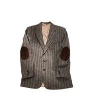 Vintage Pagano West Men Wool Elbow Patch Western Cowboy Blazer Jacket 42 - $57.42